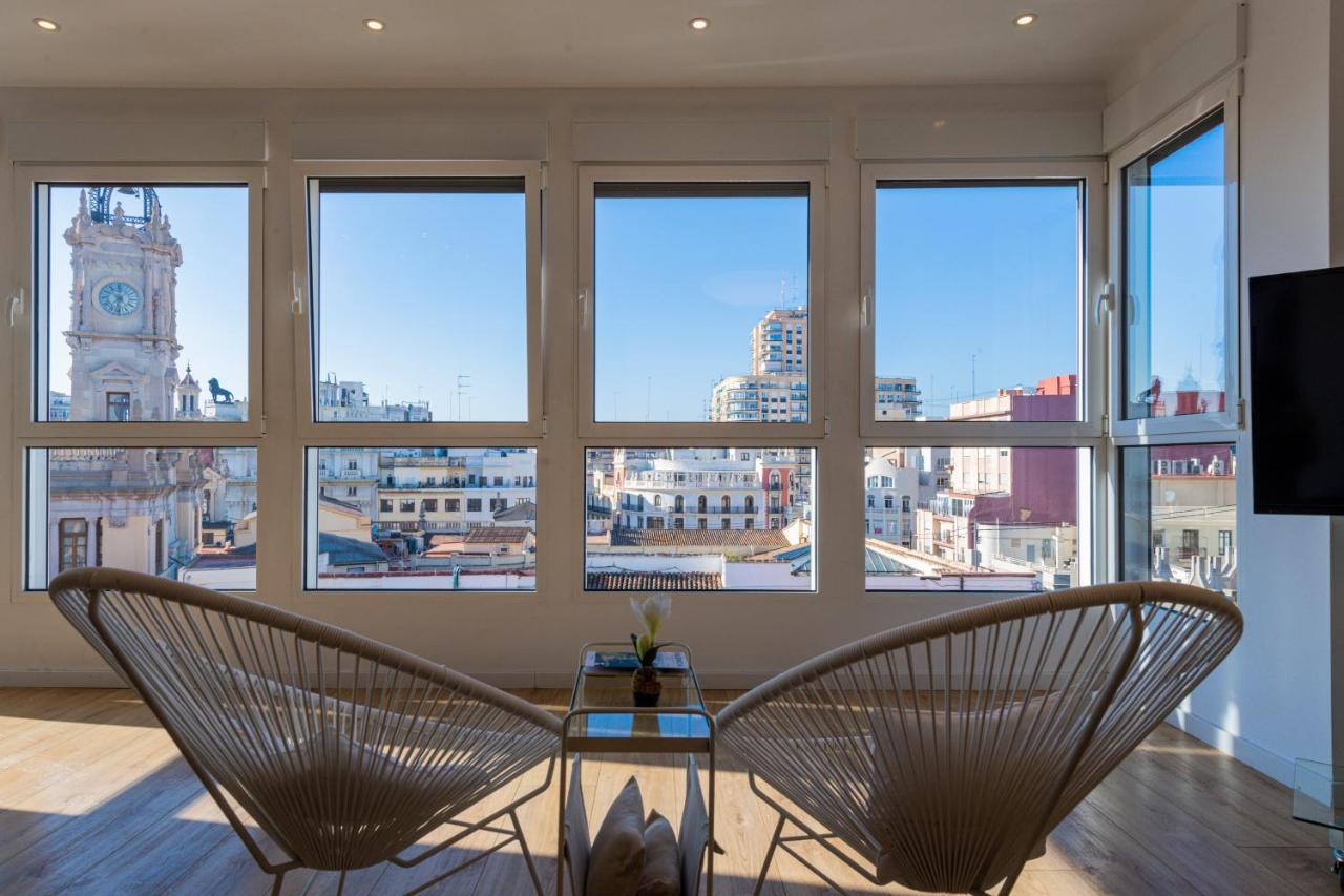 Ayuntamiento Panoramic Apartment Valencia Ngoại thất bức ảnh